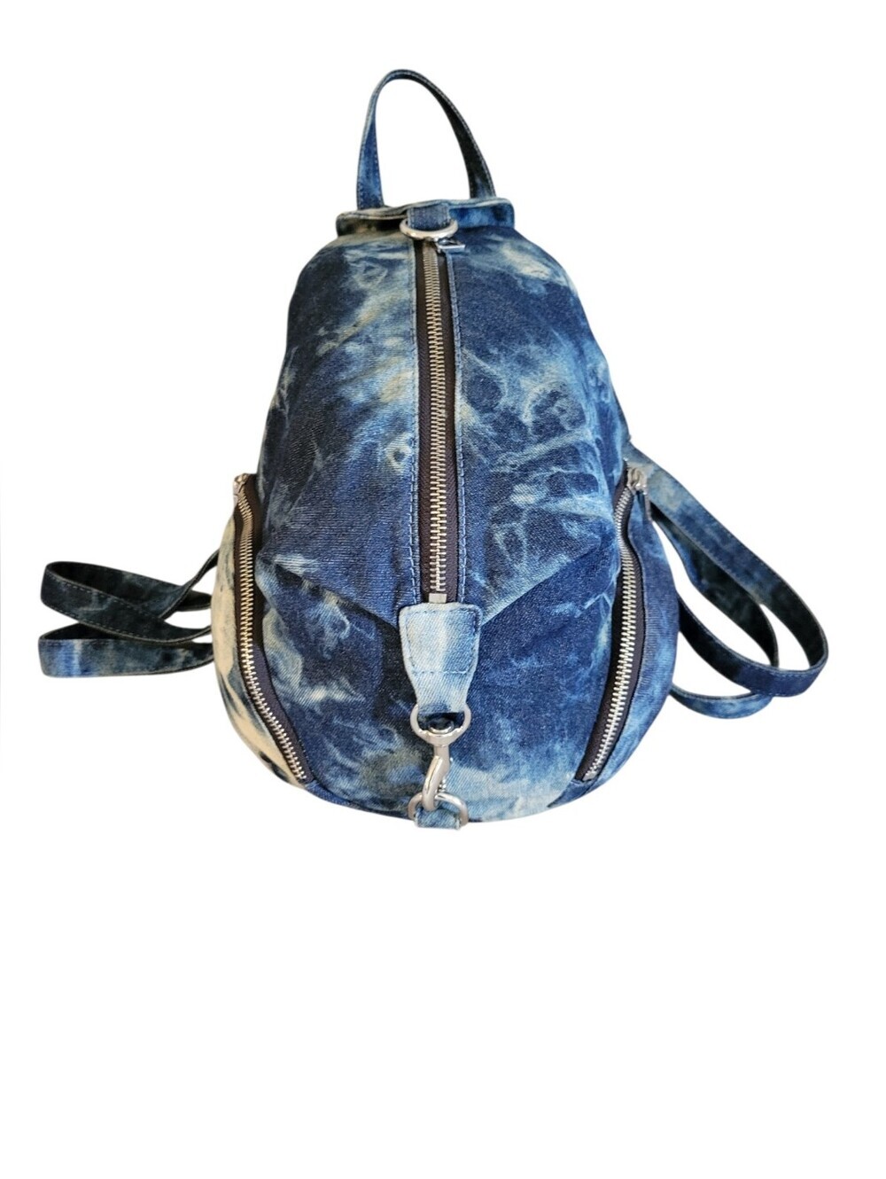 Rebecca Minkoff Denim Blue Washed Women's Backpack